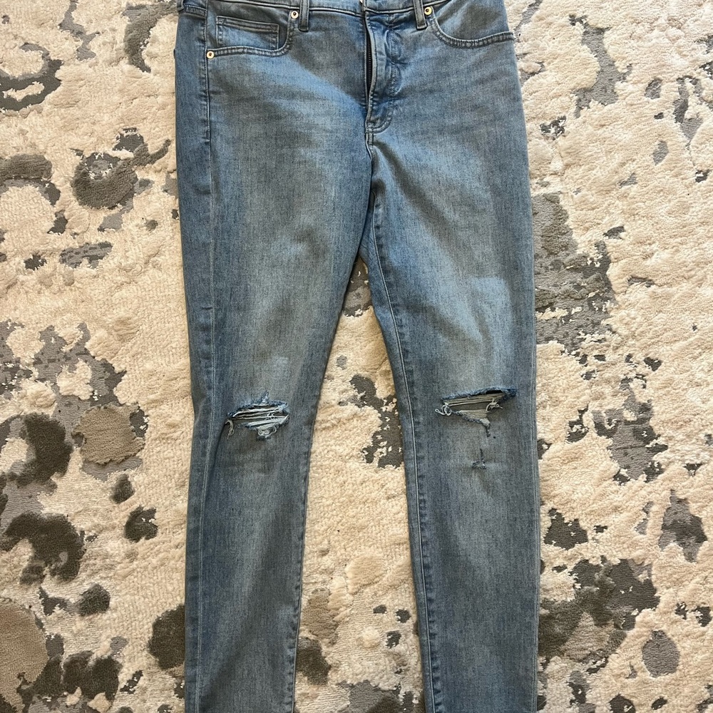 Barely worn light wash